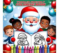 Easy and Bold Holiday Fun for Little Hands!, Christmas Coloring Book for Toddlers Ages 2-4.: Christmas Coloring Magic for Toddlers: Bold & Simple Designs for Ages 2-4