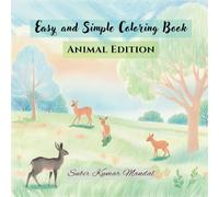 Easy and Simple Coloring Book: Animal Edition