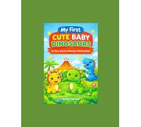 Easy AndFun Dinosaur Coloring Books: Simple and Bold Coloring Pages for Little Artists