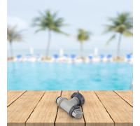 Easy Backwash con valvola a stantuffo piscina e adattatore tubo BType per serbat