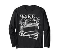 Easy-Bake Oven Wake & Easy Bake Black & White Easy Bake Oven Maglia a Manica