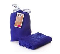 Easy bambini idee bmb12 0020 a Bamboo Muslin Swaddle, Blu