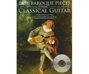 Easy Baroque Pieces For Classical Guitar (Mixed Media Product)