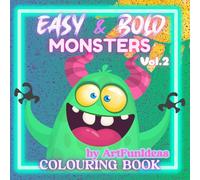 EASY & BOLD Monsters Vol.2: COLORING BOOKS