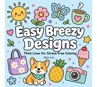 Easy Breezy Designs: Thick Lines for Stress-Free Coloring