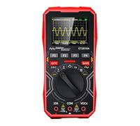 Easy Carey - Multimetro digitale oscilloscopio 1 MHz larghezza di banda 2,5 msps, frequenza di campionamento, piccolo multimetro oscillometro da 1 MHz