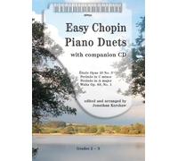 Easy Chopin Piano Duets - BOOK+CD