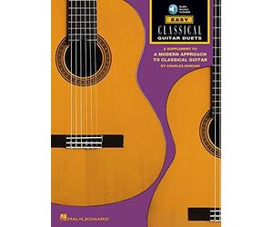EASY CLASSICAL GUITAR DUETS BK/CD by Charles Duncan (1993-10-01)