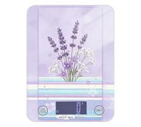 Easy Clean Bilancia Portatile 5 kg/5.10 g Lavanda Pastello Opera d'arte