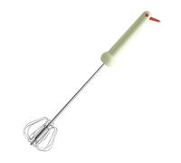 Easy Cleaning Metal Whisk - Egg Whisk | 34x6.5cm, Whissy Whisks with Strong Spring, Food Stirrer with Smooth Rotation, Egg Blending, Beverage Frother for Food, Cakes and Desserts