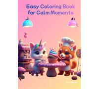 Easy Coloring Book for Calm Moments