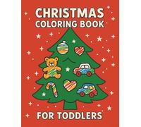 EASY coloring book for toddlers CHRISTMAS: Christmas tree coloring | Christmas coloring for kids