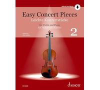 Easy Concert Pieces: Vol. 2. violin and piano.: Band 2