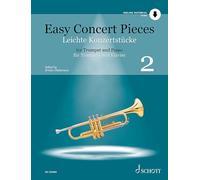 Easy Concert Pieces-volume 2 Trumpet and Piano: 19 Pieces from 5 Centuries. Trompete und Klavier. Ausgabe mit Online-Audiodatei.: Band 2