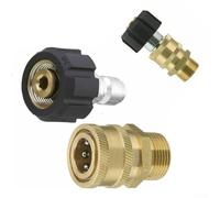 Easy Connect Solution - Adattatore rapido da M22 a 3/8" maschio per idropulitrici (M22 da 15 mm a 3-8")