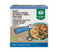 Easy Cous Cous di Mais e Riso Italiani, 250 grammi