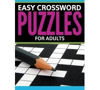 Easy Crossword Puzzles For Adults (Tascabile)