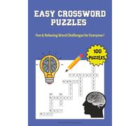 Easy Crossword Puzzles: Fun & Relaxing Word Challenges for Everyone!