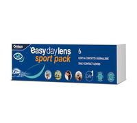 Easy Day Lens Sport Pack, 6 Lenti A Contatto monouso Giornaliere per la correzione della miopia -6,50