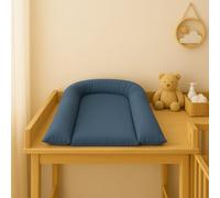 EASY DORT | Materassino fasciatoio 70 x 45 cm | Piano fasciatoio inclinato 45 x 70 cm | Lavabile & Impermeabile | Bordi rialzati | Protezione della testa | Cotone con rivestimento acrilico | Made in