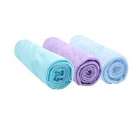 Easy Dort Set di 3 coprimaterasso per fasciatoio, 50 x 70/50 x 80 cm, in cotone, colore: Turchese, Parma, Cielo