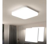 EASY EAGLE Plafoniera LED Soffitto 36W, Lampada Plafoniere Quadrato 3240LM 4000K