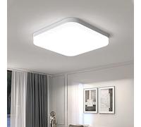EASY EAGLE Plafoniera LED Soffitto 36W, Lampada Plafoniere Quadrato 3240LM 4000K Luce Bianco Naturale per Camera da Letto, Cucina, Soggiorno, Ufficio, Balcone, Bagno