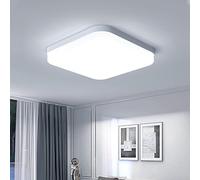 EASY EAGLE Plafoniera LED Soffitto 36W, Lampada Plafoniere Quadrato 3240LM 6500K Luce Bianco Freddo per Camera da Letto, Cucina, Soggiorno, Ufficio, Balcone, Bagno