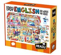 Gioco Educativo Inglese per Bambini Easy English 100 Words My House Headu IT2315