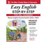 Danielle Pelletie Easy English Step-by-Step for ESL Learners, Secon (Tascabile)
