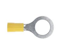 Easy-Entry Anello Terminale Ø13mm (1.3cm) Giallo Confezione Di 100 - Sealey YT17