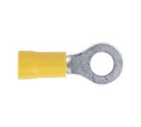 Sealey Easy-Entry Anello Terminale 6.4mm (0.6cm) Giallo Confezione Di 100 YT19
