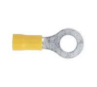 Easy-Entry Anello Terminale Ø8.4mm (0.8cm) Giallo Confezione Di 100 - Sealey