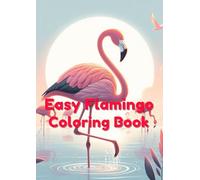 Easy Flamingo Coloring Book