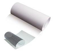 Easy-Folien One Way Vision Pellicola Forata Protezione Solare 152 cm Nero/Bianco