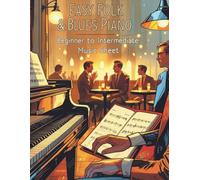 Easy Folk & Blues Piano - Beginner to Intermediate Music Sheet