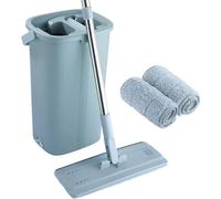 Easy Gleam Panno Microfibra di Ricambio per Mocio Lavapavimenti E Secchio EasyGleam. Panno Pavimenti di Tutti i Tipi Lavabile in Lavatrice. Super Assorbente Ed Ecologico, Microfibra.