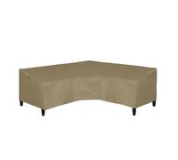 Easy-Going Copertura per divano componibile a forma di V, copertura impermeabile per esterni, resistente copertura per mobili da giardino con presa d'aria, 226 cm di lunghezza (su ogni lato) x 85,1 cm