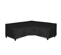 Easy-Going Copertura per divano componibile a forma di V, copertura impermeabile per esterni sezionale, copertura resistente per mobili da giardino con presa d'aria, 226 cm di lunghezza (su ogni lato)
