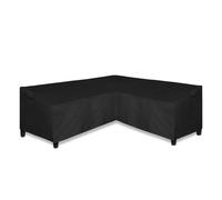 Easy-Going Copertura per divano componibile a forma di V, resistente copertura per esterni sezionale, copertura impermeabile per mobili con presa d'aria, 215,9 cm di lunghezza (su ogni lato) x 85in di
