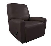 Easy-Going Copridivano in pelle ecologica in poliuretano, impermeabile ed elasticizzato, 4 pezzi, protezione per mobili, antiscivolo, elastica, per animali domestici, bambini, gatti, cani (poltrona