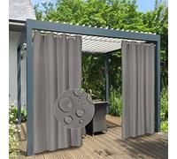 Easy-Going Tende da esterno 100% impermeabili, antivento, resistenti alle intemperie, di alta qualità, spesse, per la privacy esterna, pannelli superiori per patio, gazebo e pergola, 2 pannelli, 137,2