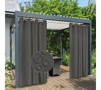 Easy-Going Tende da esterno 100% impermeabili, antivento, resistenti alle intemperie, di alta qualità, spesse, per la privacy esterna, pannelli superiori per patio, gazebo e pergola, 2 pannelli, 137,2