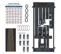 Easy Guitar Chord Trainer, Guida all'apprendimento della chitarra per principianti, per istruzioni per chitarra, Allenatore di accordi per chitarra portatile, Tabella di apprendimento della