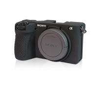 Easy Hood A6700 Custodia Silicone per Fotocamera Sony Alpha 6700 Dslr Custodia Morbida Antigraffio Slim Fit Body Skin Protector Nero