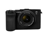 Easy Hood A7C II - Custodia in silicone per fotocamera Sony Alpha 7CII A7CR, Nero , Custodia per fotocamera