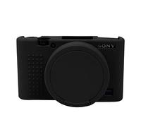 Easy Hood Custodia per fotocamera Sony RX100 VII, morbida custodia protettiva in silicone protettiva per fotocamera digitale Sony DSC-RX100 VII DSC-RX100M7 (nero)