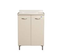 Easy House Lavatoio per lavanderia cm 60x50 con asse lavapanni e piedini