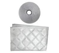 Easy Install Waterproof Barrier -Versatile Air Conditioner Window Vent Kit | Mobile Air Conditioner Indoor Window Seal for 5.1-5.9 Inch Hose Bedroom Basement
