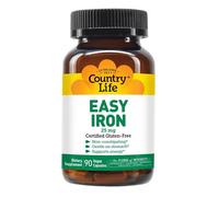 Easy Iron 90 Veg Caps 25 Mg Di Country Life